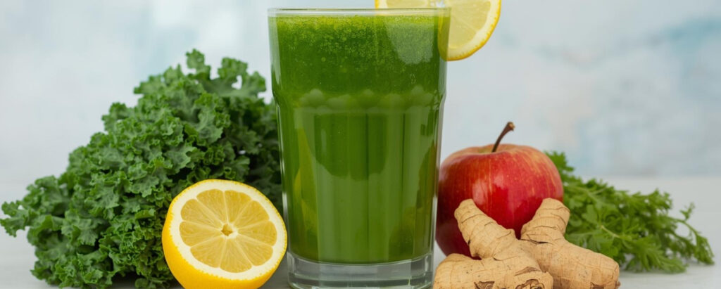 Suco Verde Turbo para Secar em 7 Dias