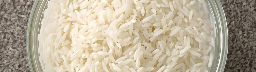 agua de arroz para o cabelo