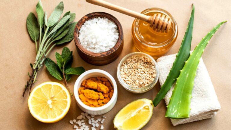 ingredientes para o cabelo