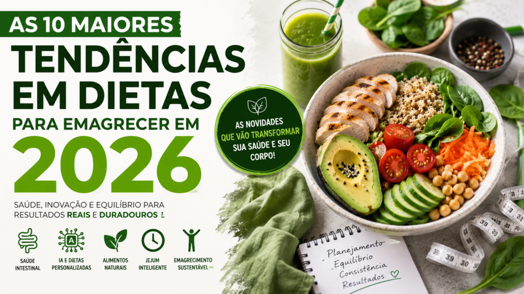 As 10 Maiores Tendências em Dietas para Emagrecer em 2026