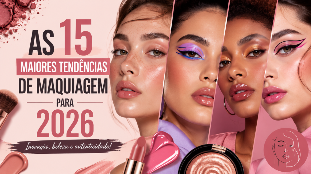 As 15 Maiores Tendências de Maquiagem para 2026